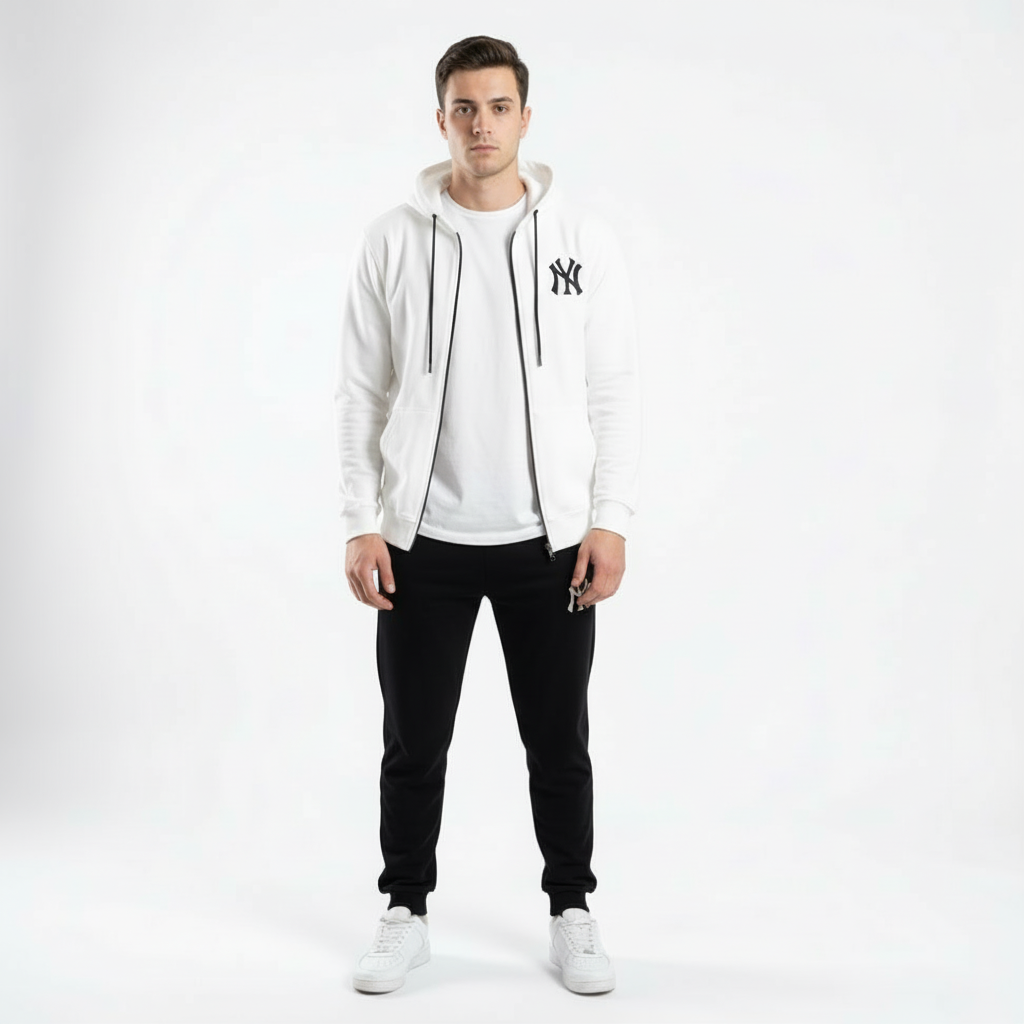 White NYC Tracksuit